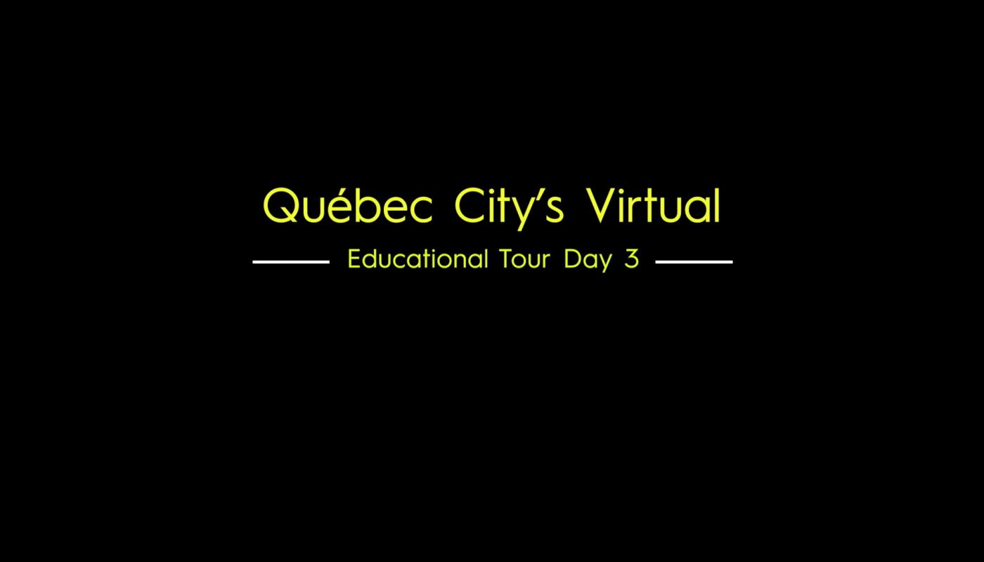 Régis and Pat virtual tour day 3