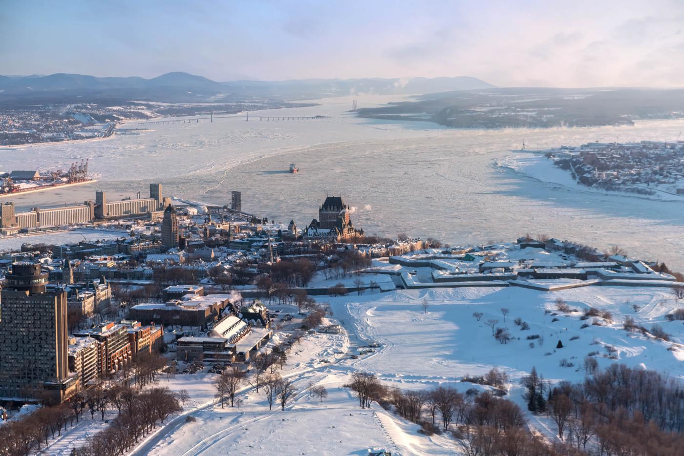 Québec City winter