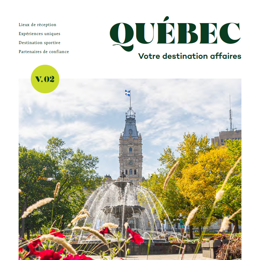 Aperçu d'une page du magazine Québec Destination affaires