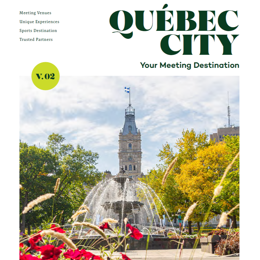 Preview of a page from Québec City Business Destination magazine