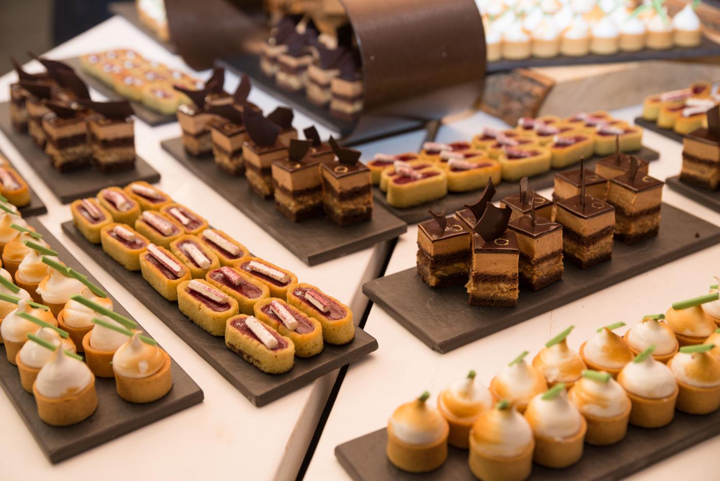 buffet de desserts du Château Frontenac traiteur