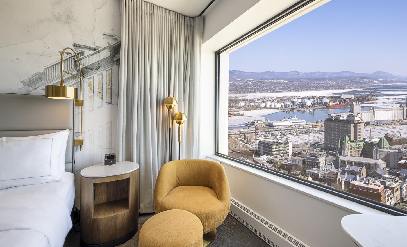 Hilton Québec - River view room