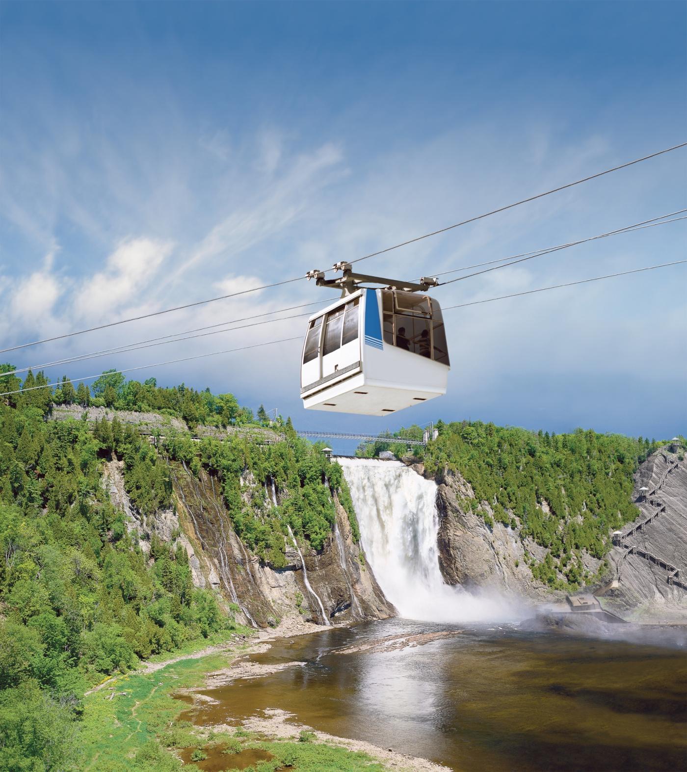 Manoir Montmorency - Cable car ride