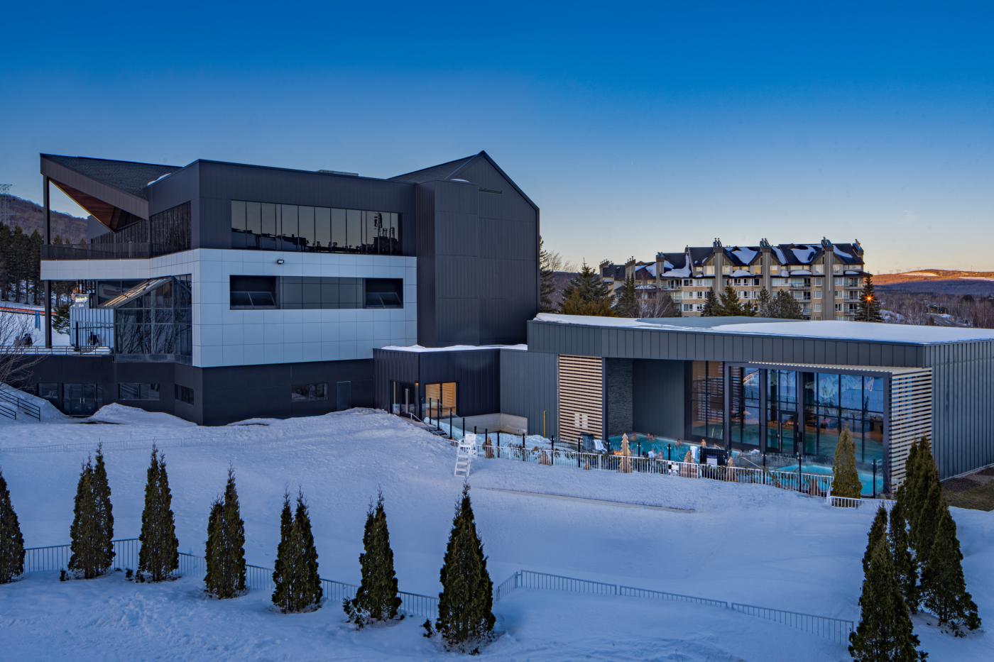 Delta Hotels Marriott, Mont Sainte-Anne, Resort et Centre des congrès - Exterior Centre Aqua Nordik