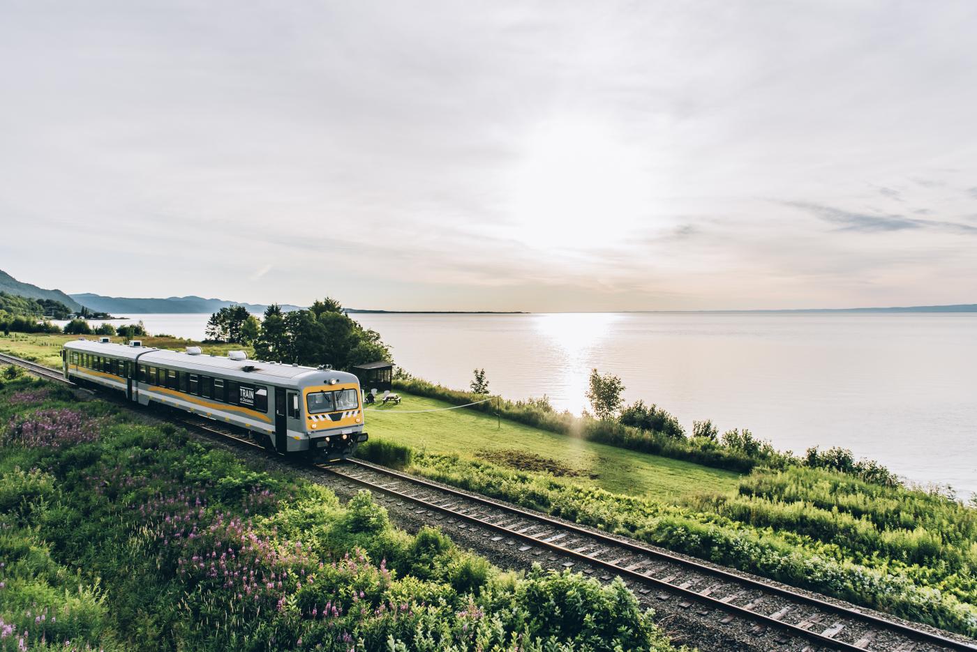Train de Charlevoix - Trajet entre Québec et Charlevoix