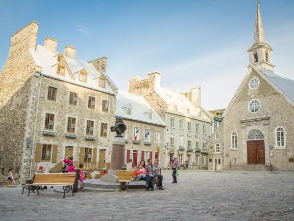 place-Royale, Québec- été