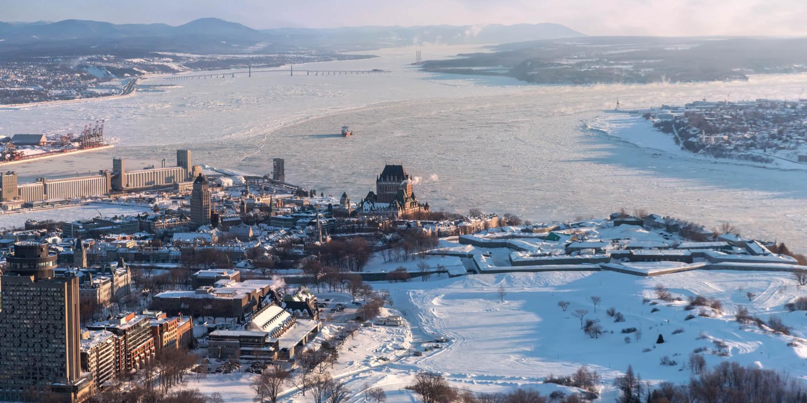 Québec City winter