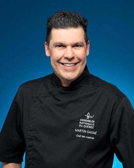 Chef Martin Gagné du Parlementaire